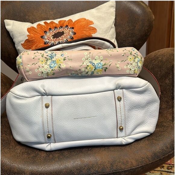 COACH 1941 BANDIT HOBO 39 LEATHER 86760 HANGTAG & BAG INSERT CHALK BRASS OXBLOOD - Picture 6 of 17